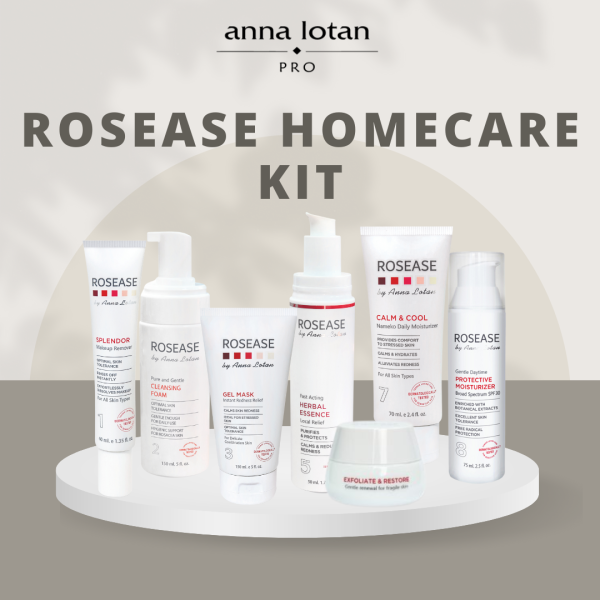 ROSEASE Home Care For Fragile, Sensitive and Excessive Redness Skin