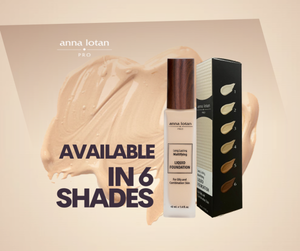 Long Lasting Mattifying Liquid Foundation - Image 2