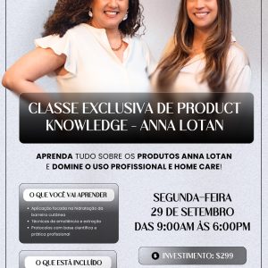 Classe de product knowledge em Português Monday September 29th, 2025 900am EST